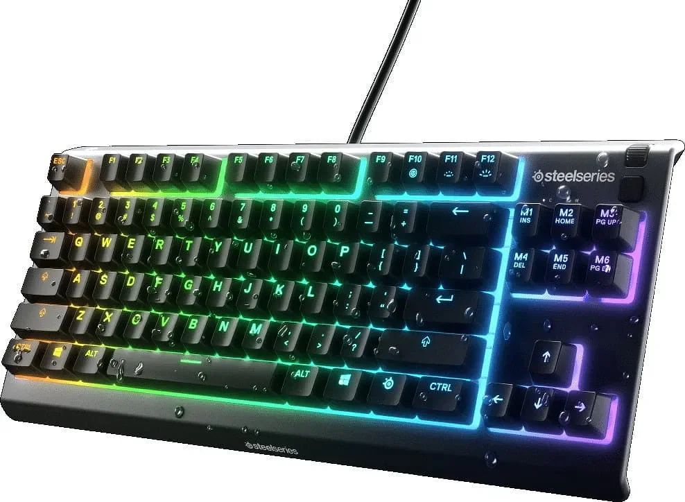 SteelSeries Apex 3 TKL RGB Oyuncu Klavyesi - Siyah