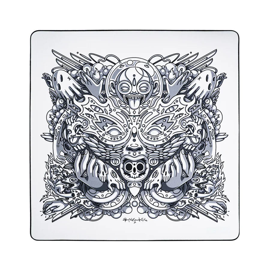 Wraith Spirit of Aim Pro Mousepad - Monk White / Speed