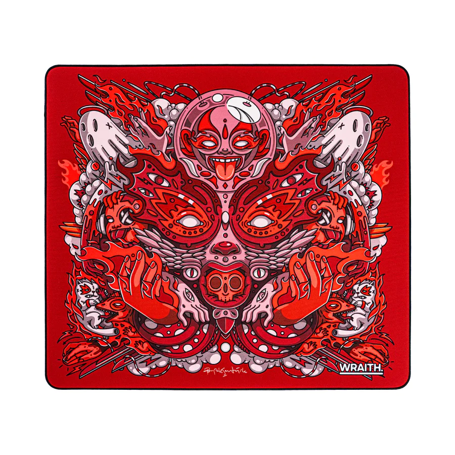 Wraith Spirit of Aim Mousepad - Fire Red / Speed